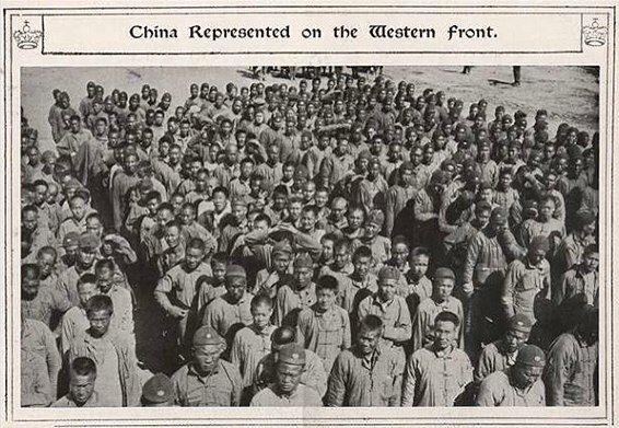 china in the first world war.